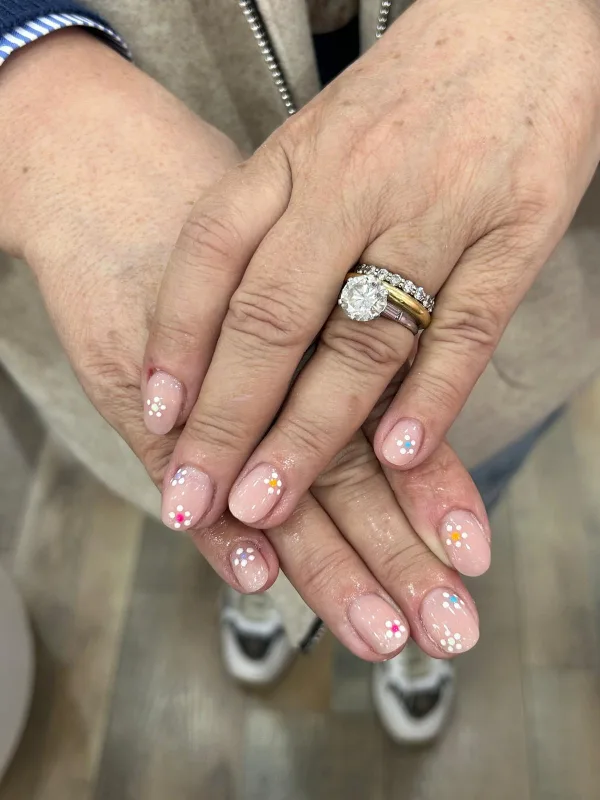 Réalisation — Fleurs pastel